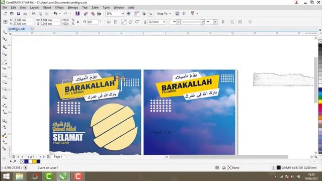 TWIBBON GRATIS - UCAPAN SELAMAT ULANG TAHUN - Link twibbon dan bahan pembuatannya di deskripsi смотреть онлайн