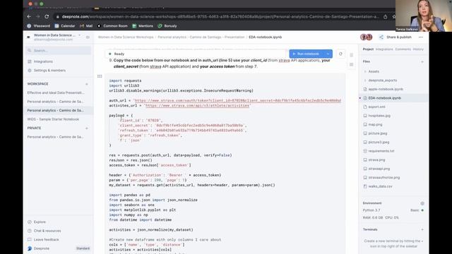 Exploratory Data Analysis Using Personal Data from Strava and Apple Watch | Deepnote смотреть онлайн
