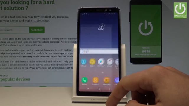 How To Check IMEI In SAMSUNG Galaxy A8 (2018) - IMEI & Serial Number