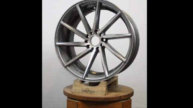 Порошковая покраска дисков Vossen VVSCVT в 2 цвета смотреть онлайн