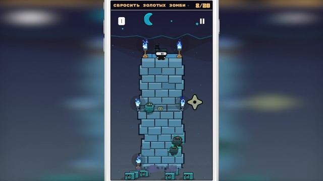 Ninja Dude vs Zombies Gameplay iOS/iPhone/iPad/iPod touch HD смотреть онлайн