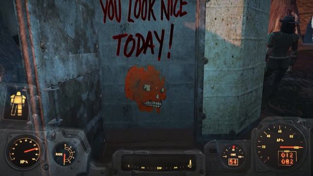 Fallout 4 - Пасхалка. Сообщение игрокам от разработчиков! #2 смотреть онлайн