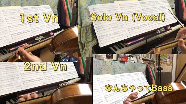 ひとりブクステ（BuxWV38）TOROガット弦で多重録音 смотреть онлайн