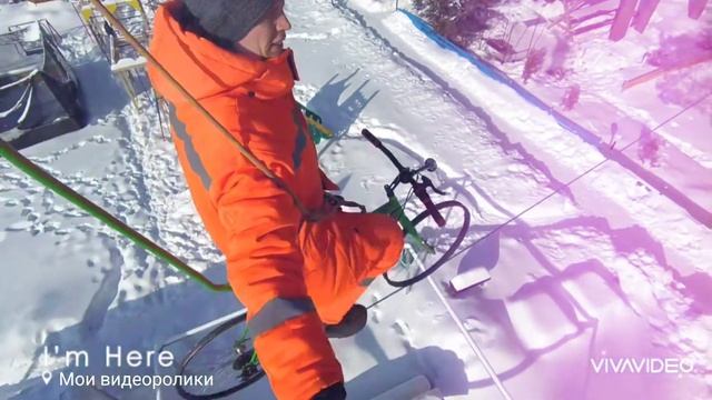 велосипед в веревочном парке "Паутина" Казань смотреть онлайн