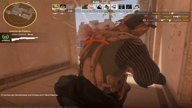 Teste Cs2 I5 3470 3.2GHZ - GTX 750 TI 2GB - 16GB RAM DDR3 1333MHZ