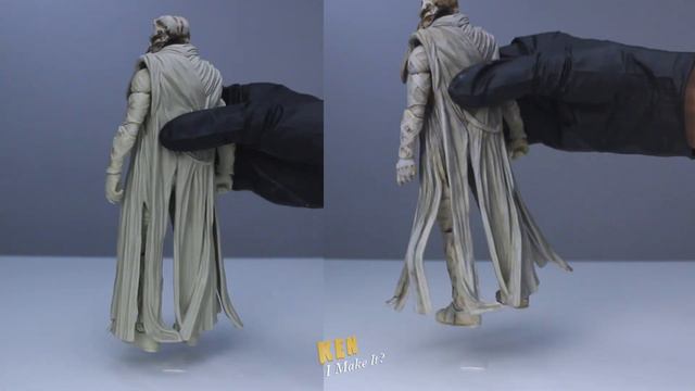 Fixing Marvel Legends KHONSHU + DIY Moon Knight Display | Ken I Make It смотреть онлайн