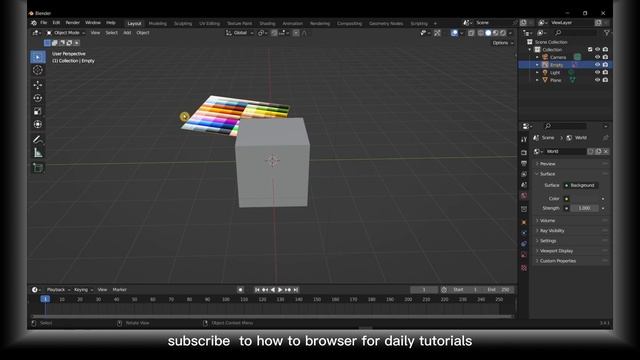 Blender Tutorial: How To Texture An Object In Blender 3.4 смотреть онлайн