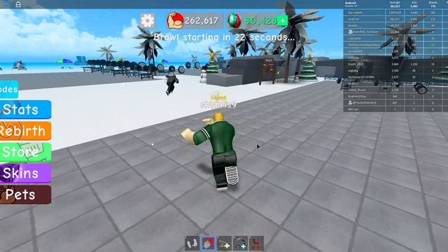 СИМУЛЯТОР КАЧКА 3 ? Плохой Нубик ? Он ломает наши тренажеры! Качок Roblox Weight Lifting Simulator смотреть онлайн