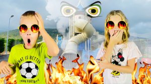 Горка Пожиратель взорвалась!