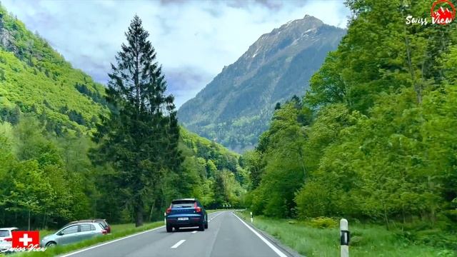 ??Driving In Switzerland 4K ! Wilderswil To Lauterbrunnen Valley Road Trip ! Swiss View