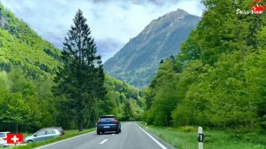 ??Driving In Switzerland 4K ! Wilderswil to Lauterbrunnen Valley road trip ! Swiss View
