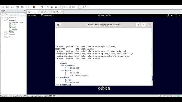 Automatiser le déploiement de MediaWiki à l’aide d'Ansible. смотреть онлайн