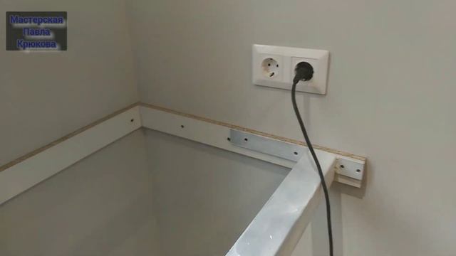 Столподоконник + скрытое крепление парящих полок + колонка толщина стенок 32мм смотреть онлайн