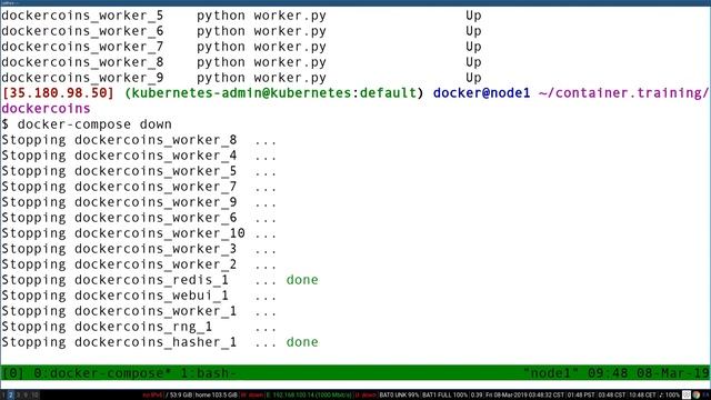 109 - Shutting down the demo app смотреть онлайн
