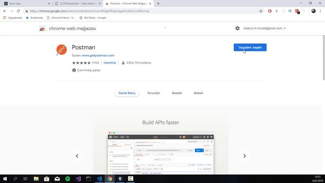 React Dersleri 33 - Json Place Holder ve PostMan смотреть онлайн