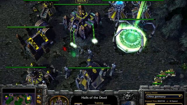 WarCraft 3 - WC010 - Th000 (HU) vs Ted (UD) on Echo Isle Part 1 смотреть онлайн