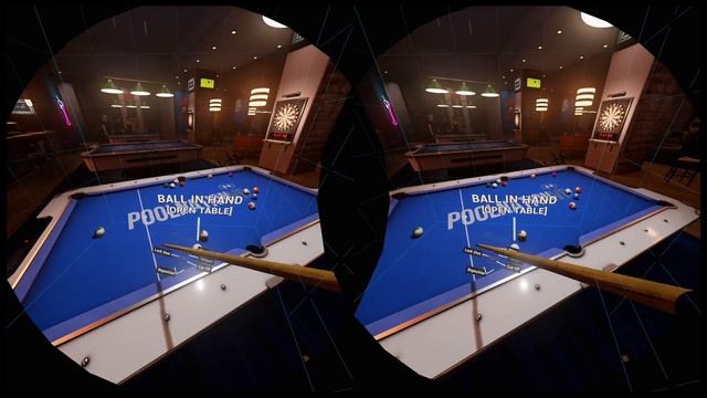 Pool Nation VR - VR 속에서 당구를 하자 - HTC VIVE games - 3D recording смотреть онлайн