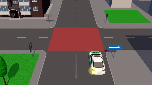 Разворот на перекрестке с односторонним движением. Курс ПДД РФ 2021 смотреть онлайн