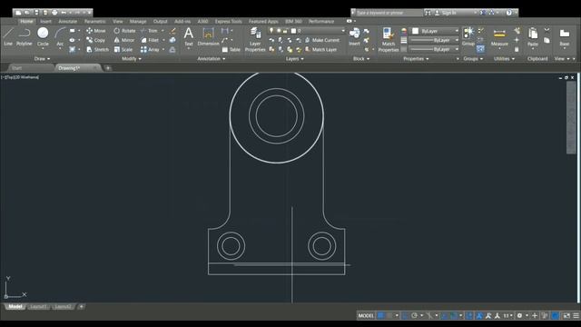 Autocad Mechanical sketch making #Autocad#mechanicaldesign смотреть онлайн