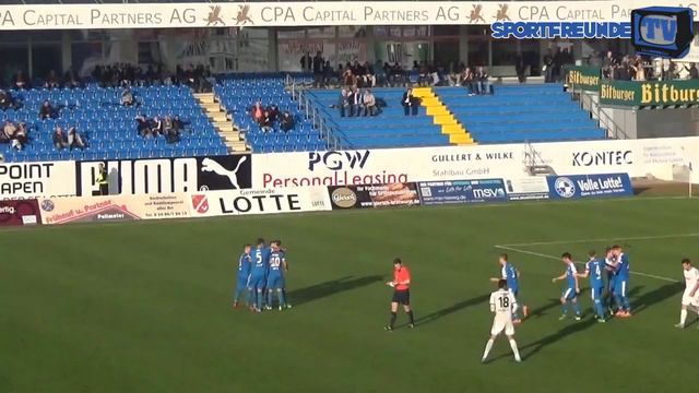 Highlights: Sportfreunde Lotte - SC Verl (2:0) смотреть онлайн