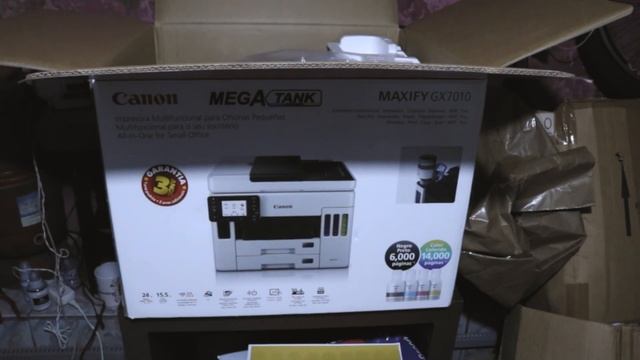 Unboxing Canon GX7010 смотреть онлайн