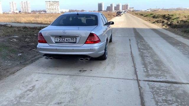 (Part 2) W220 S500 M113 Start Engine | AMG V8 Exhaust | Mercedes Benz Brutal Sound звук АМГ выхлопа