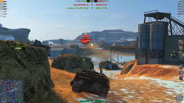 Лучшая ПТ-сау в WoT Blitz. Обзор Foch 155 смотреть онлайн