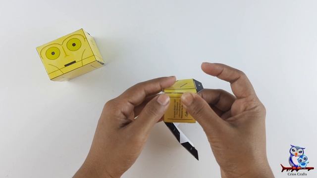How To Create Origami C-3PO (Star Wars) - DIY Easy Paper Crafts смотреть онлайн