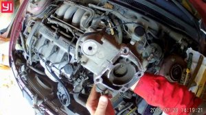 Чистка дроссельной заслонки Mazda 626 GE 1,8 л 90 л с