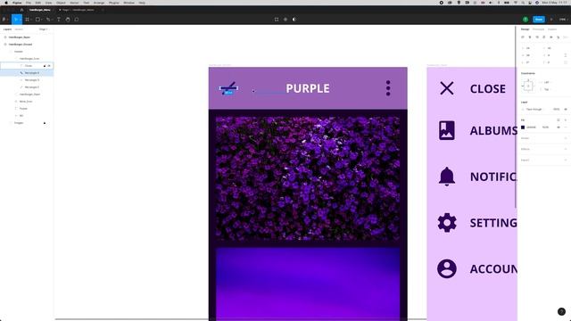 Figma Tutorial: Hamburger Menu Animation | 2021 смотреть онлайн
