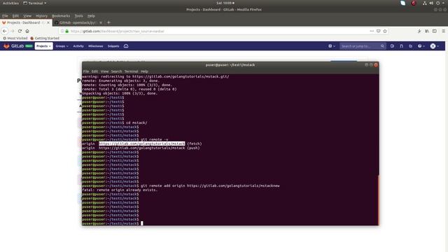 Fix Remote origin already exists on 'git push' to a new repository смотреть онлайн