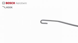 Установка дворников Bosch Aerotwin - Hook