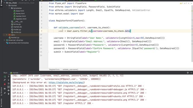 Python Fullstack Development-An E-Commerce Website - Flask - Advanced Validations - Python in Tamil смотреть онлайн