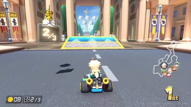 All 8 NEW Mario Kart 8 Deluxe Booster Pass WAVE 3 DLC Courses (Rock + Moon Cup)