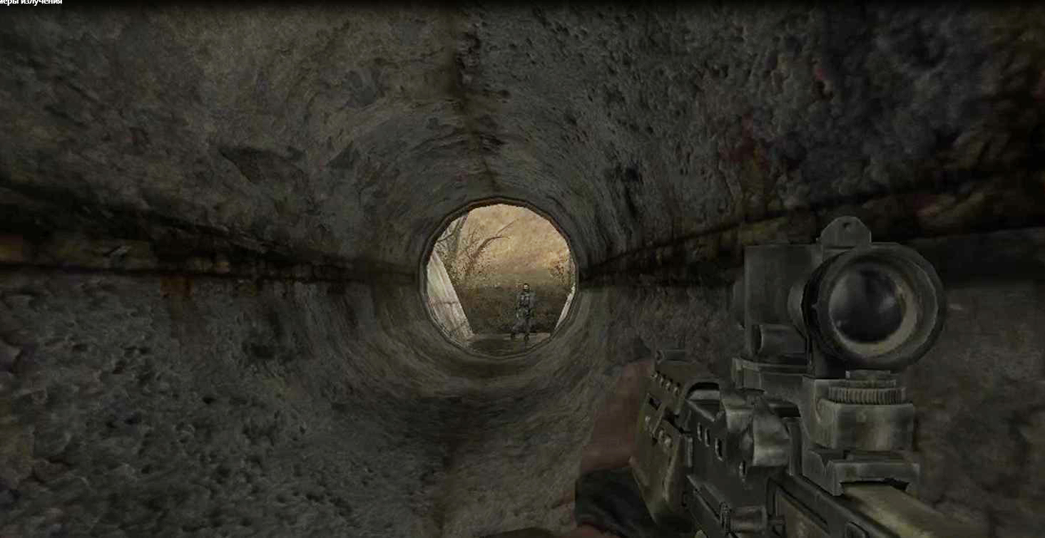 Сталкер ТЧ Янтарьделать замеры излучения смотреть онлайн