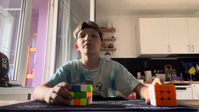 Распаковка скоростного магнитного Кубика Рубика QiYi MoFangGe MP Stickerless 3X3 😜