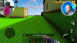 Как пройти игру Scary Teacher 3D 10 уровень с лежаком