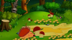 Хитрый Ёжик [Пальчиковая гимнастика для детей]