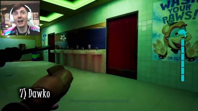 Gamers React to DJ Music Man Outside the Bathroom in FNAF: Security Breach [#61] смотреть онлайн