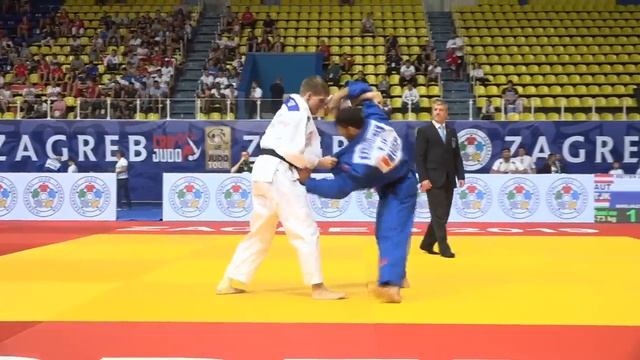 Бехруз ХОҶАЗОДА vs Лукас РЕЙТЕР, -73kg, Round 1, Гран-при Загреб смотреть онлайн
