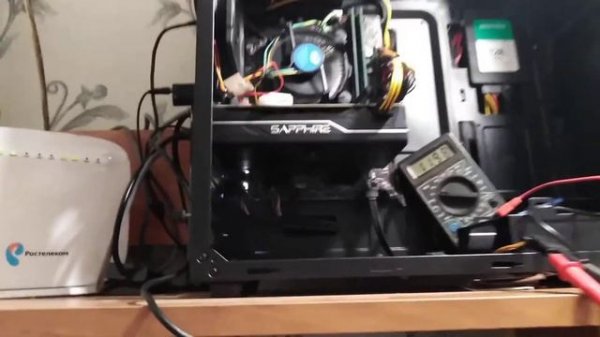 Блок питания Aerocool VX PLUS 500W работа под нагрузкой. Часть 2