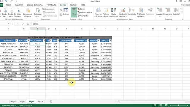 Tutorial - Microsoft office 2013 - EXCEL - Filtros autofiltros filtros avanzados смотреть онлайн