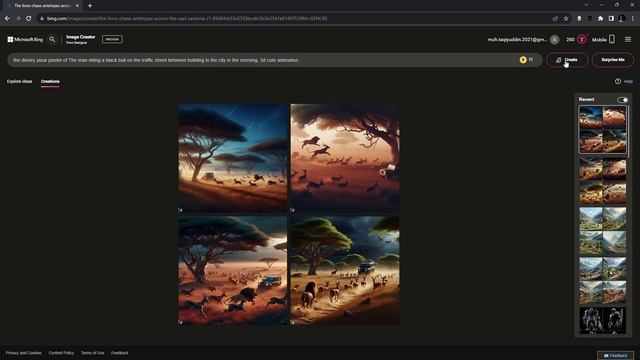 TUTORIAL MEMBUAT GAMBAR DENGAN AI - BING IMAGE CREATOR смотреть онлайн