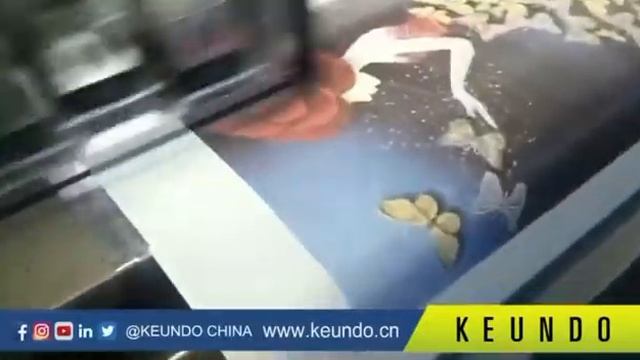 SQ-2208E Rubber roll sublimation printer with 15 I3200 heads смотреть онлайн