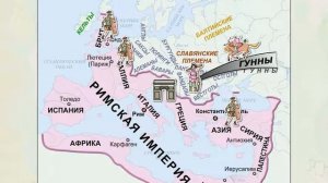 Великое переселение народов  Анимированная карта