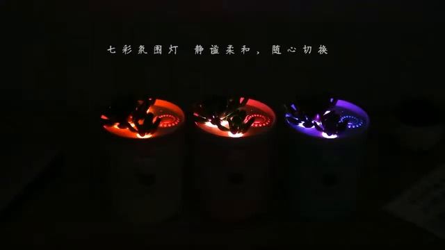 350ml Air Humidifier USB Ultrasonic Aroma Diffuser with Colorful Night Light Humidifier Cool Mist смотреть онлайн