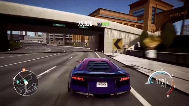 NFS PAYBACK | Lamborghini Aventador drift like a boss challenge смотреть онлайн