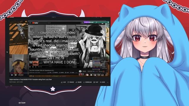 [Just Chatting] watching zepla's reaction to me bcos react meta kek [7/22/22] смотреть онлайн