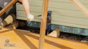 Подъем дома.  Как поднять дом?