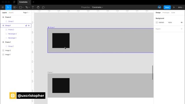 Figma Tutorial - ¿Cómo utilizar los Constraints ? смотреть онлайн